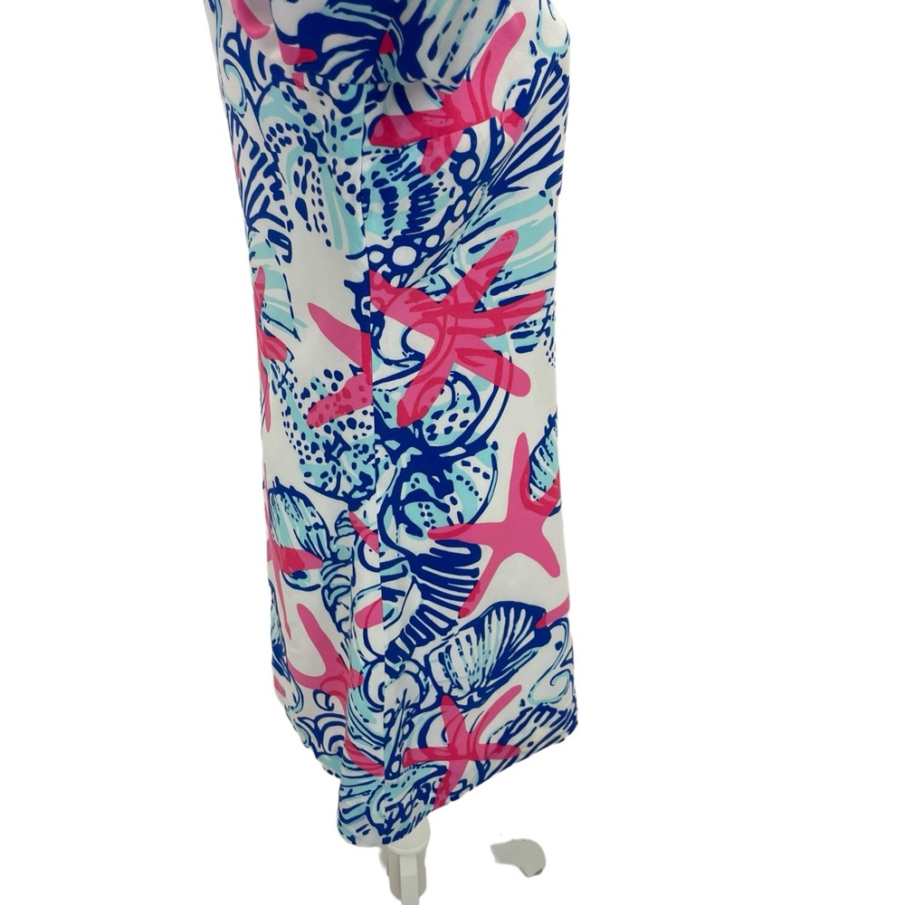Lilly Pulitzer Starfish Harbor Tunic Dress Small Blue & Pink - Picture 4 of 16